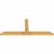Ekena Millwork Portland Rough Sawn Timber Gable Bracket, Western Red Cedar, 96"W x 40"H x 4"D x 6"F, 10/12 Pitch GBW096X40X0406POR00RWR - alternate 4